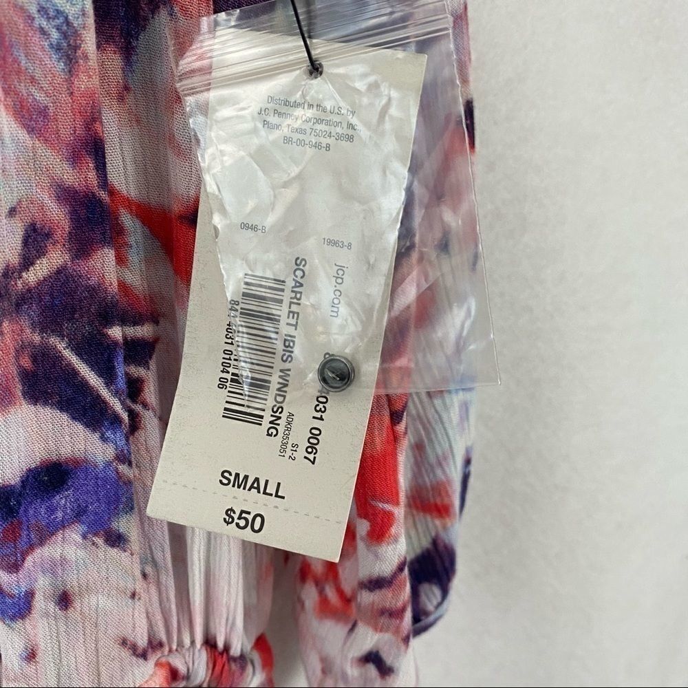 a.n.a. High Low Floral Print Split Sleeves Dress - Picture 9 of 11